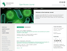 Tablet Screenshot of journal.insciences.org